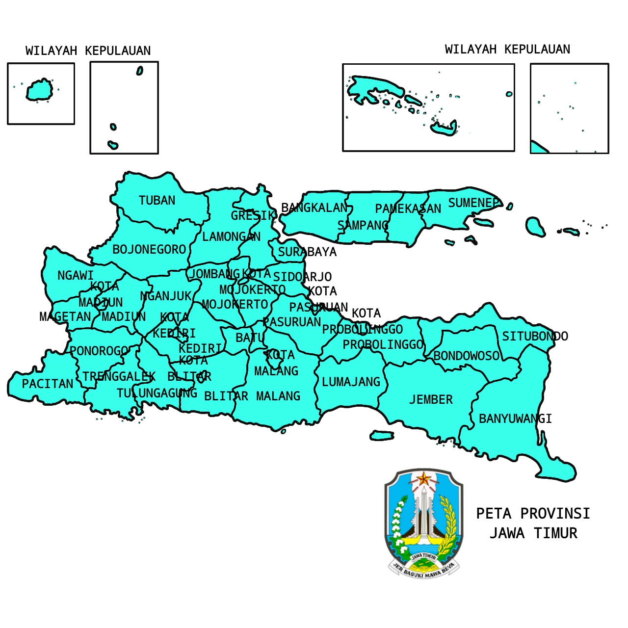 Peta provinsi